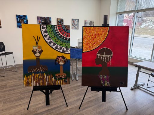 Adam & Eve (left) The Princess (right)